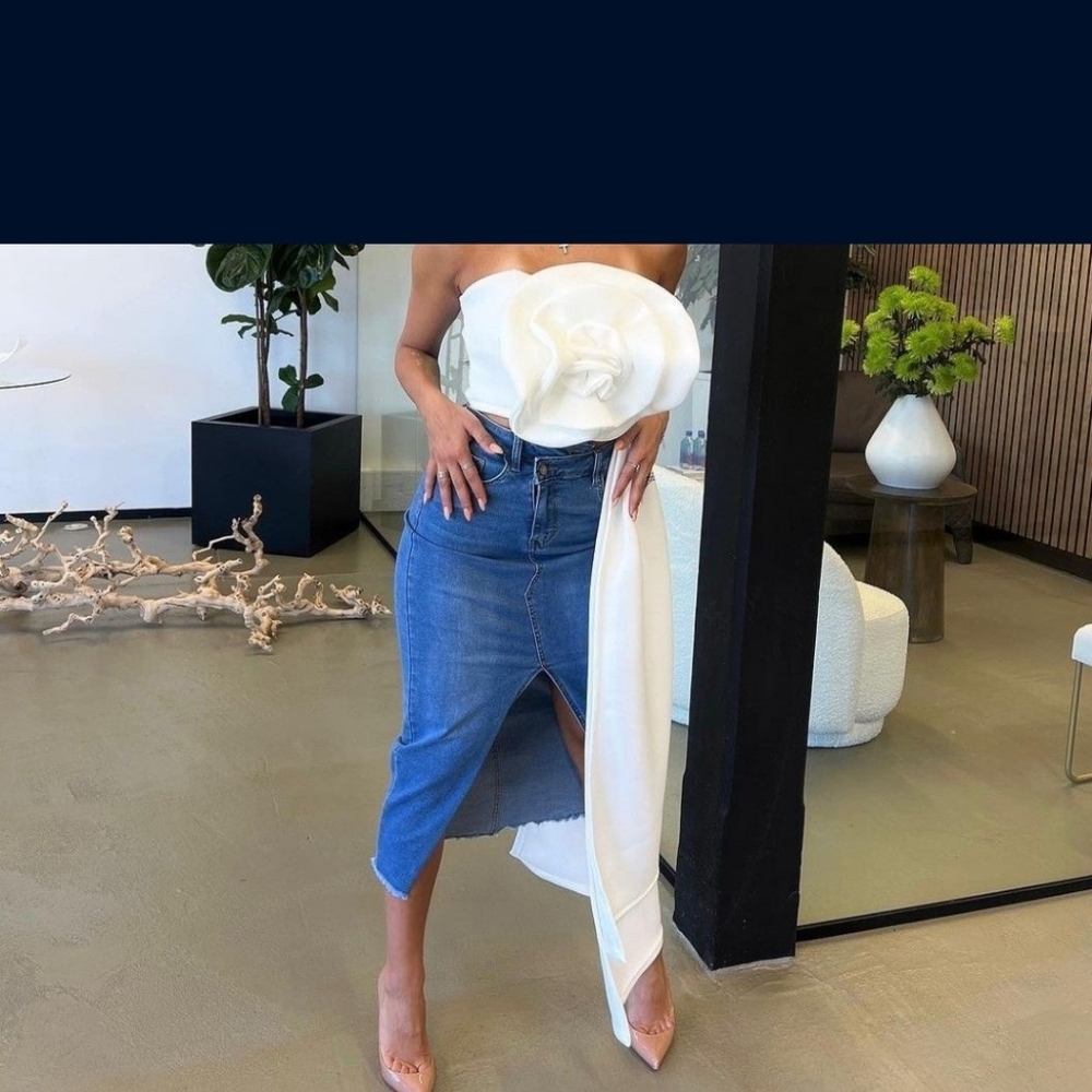 Jean Skirt